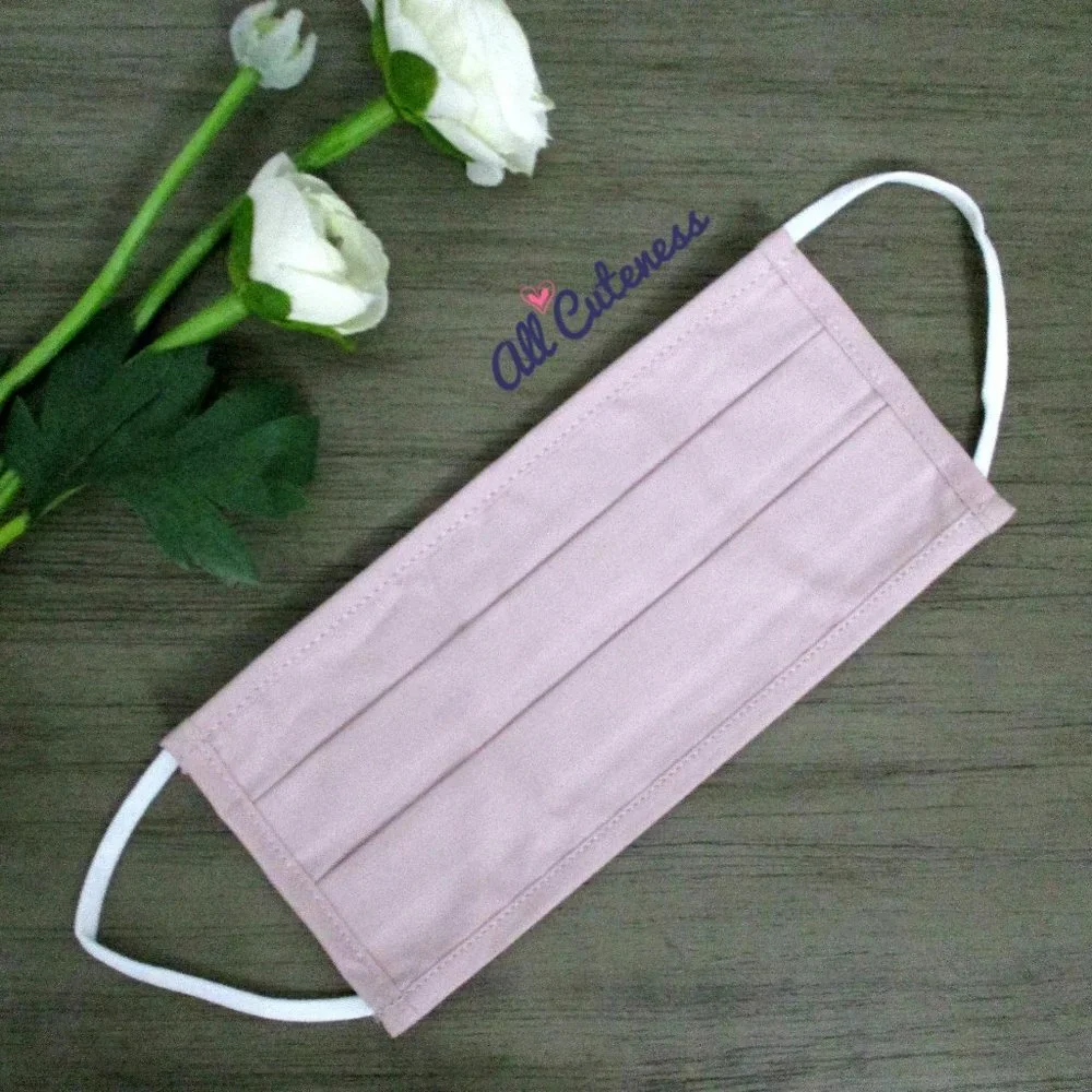 Pink Cloth Face Mask